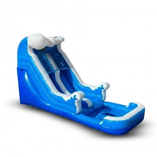 Blue Tide Rush Water Slide