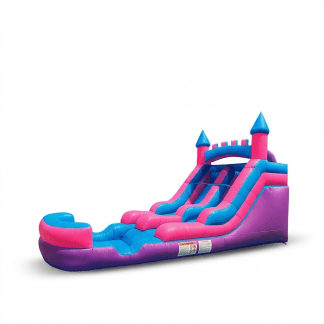 Pink Wave Palace Water Slide